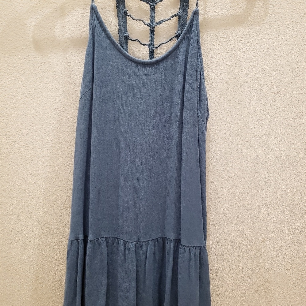 Lush xs Tank blue long shirt